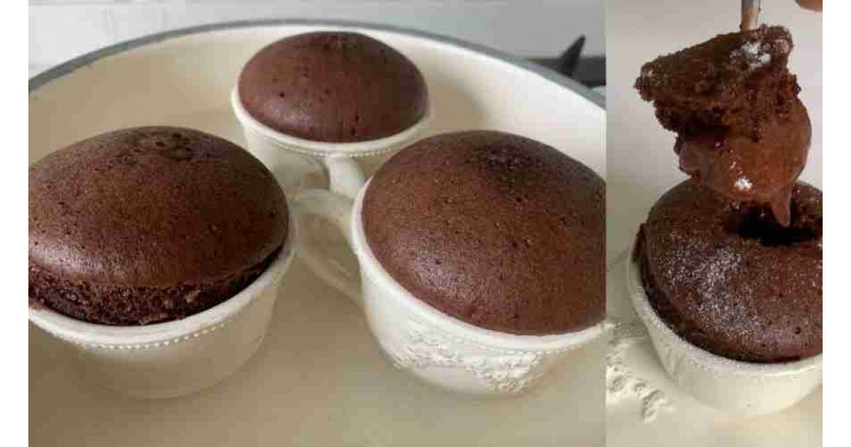 Tencerede 5 Dakikada Enfes Sufle Tarifi