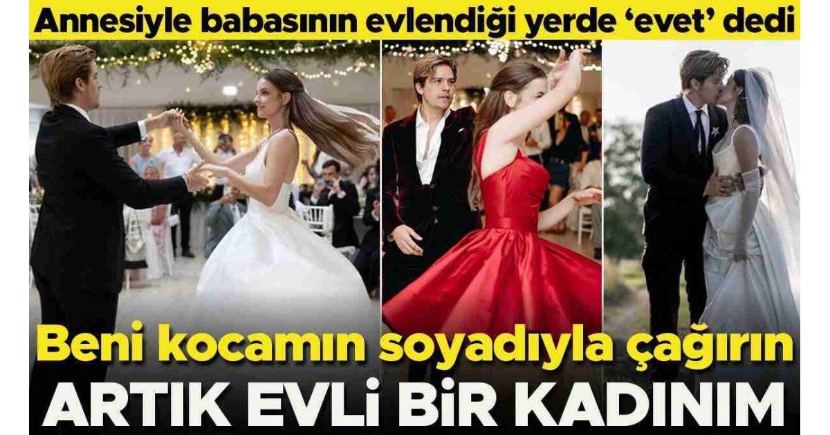 Onlara bir düğün yetmemişti: Artık evli bir kadınım, bana kocamın soyadıyla seslenin! 