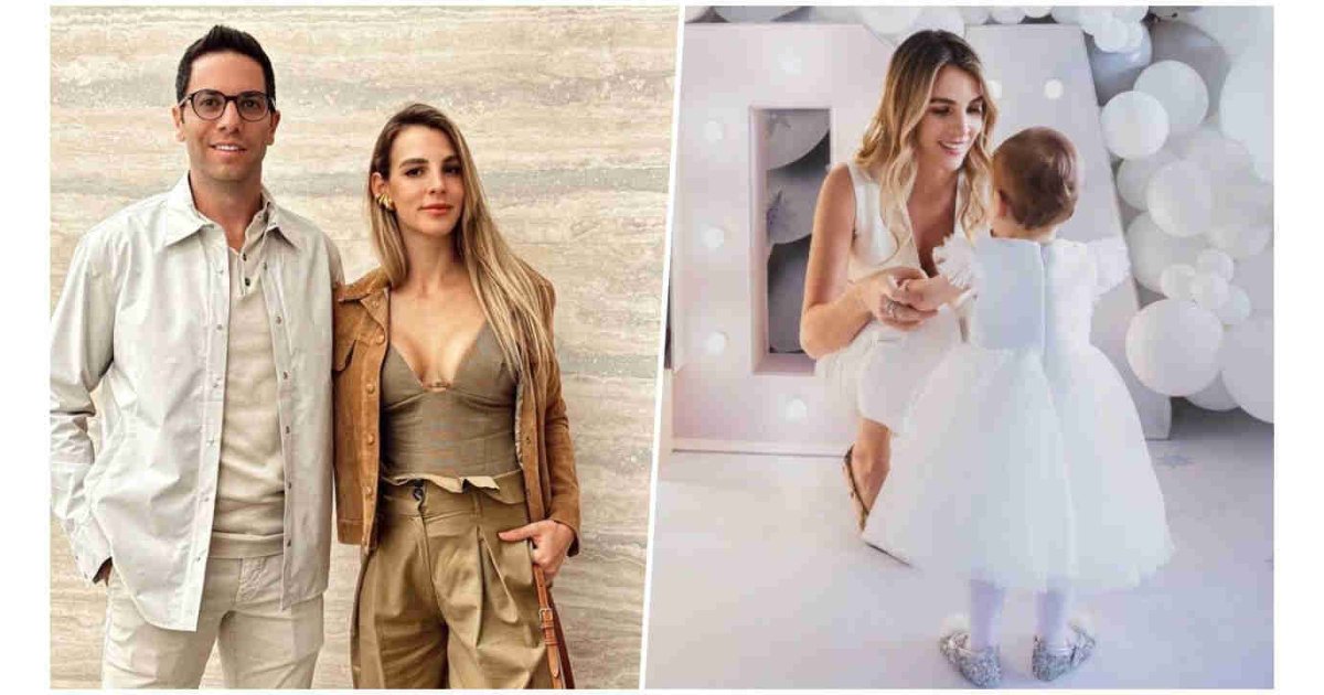 Aslışah Alkoçlar ile Kaan Demirağ’ın kızları Ada bir yaşında 