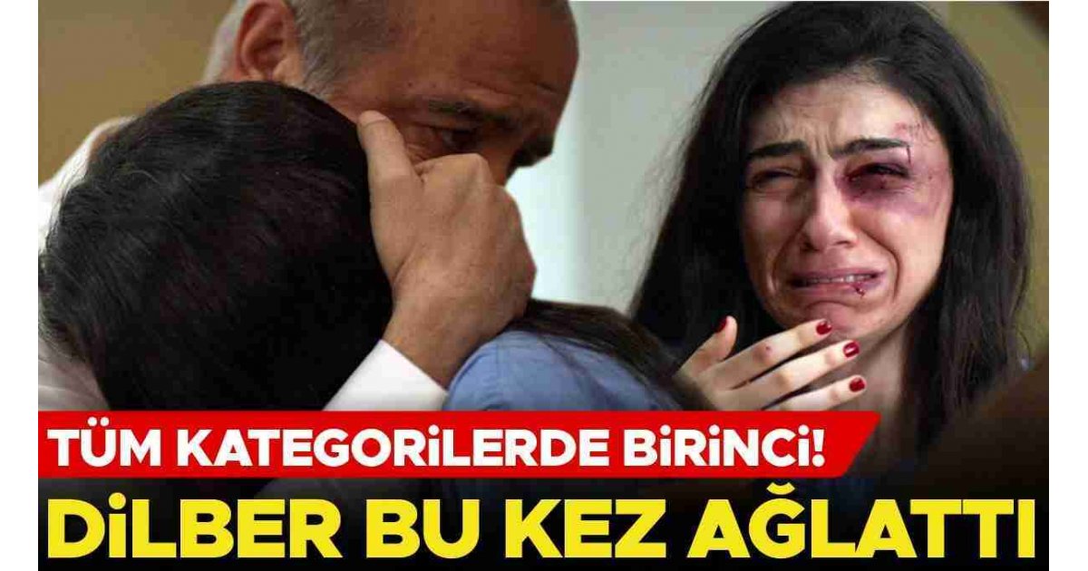 İnci Taneleri tüm kategorilerde birinci oldu... Dilber bu kez ağlattı! 
