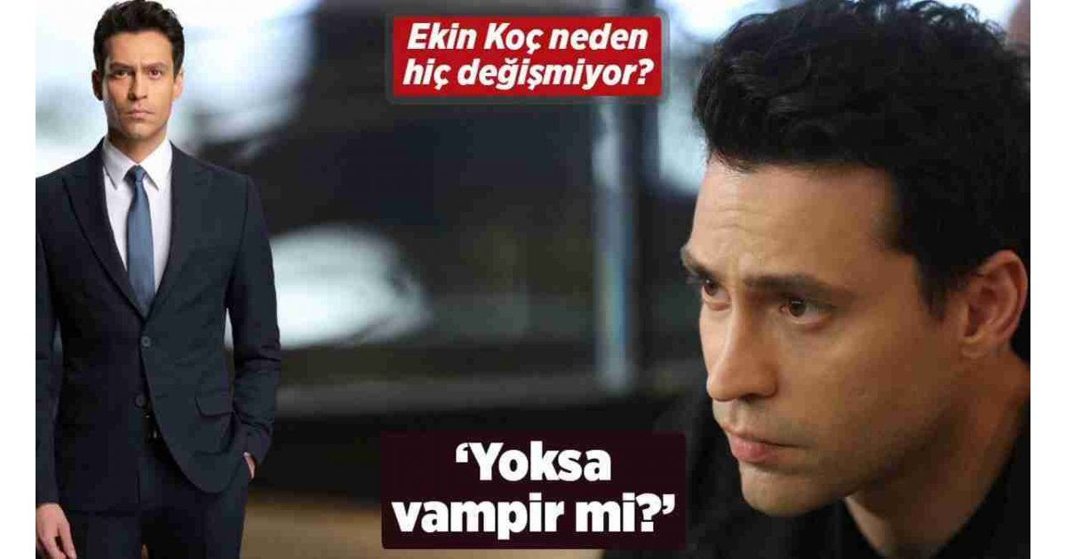 Ekin Koç'a vampir benzetmesi! Hiç değişmiyor...