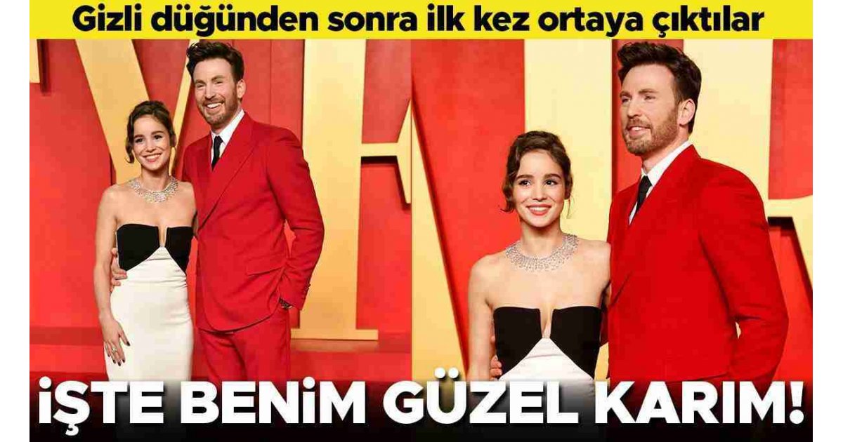 Gizlice evlenen ünlü çift sonunda ortaya çıktı: İşte benim güzel karım! 
