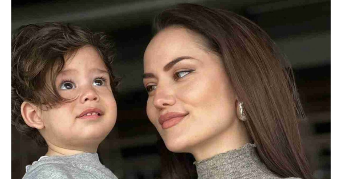 Fahriye Evcen Kerem'i paylaşmaya doymuyor! Kızlar buluşmasına küçük oğlunu da götürdü 