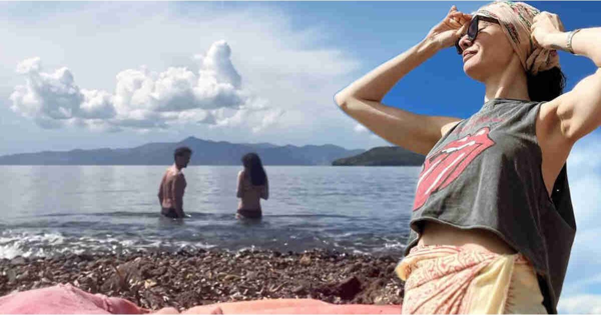 Birce Akalay ile Hakan Kurtaş, Bodrum sezonunu açtı