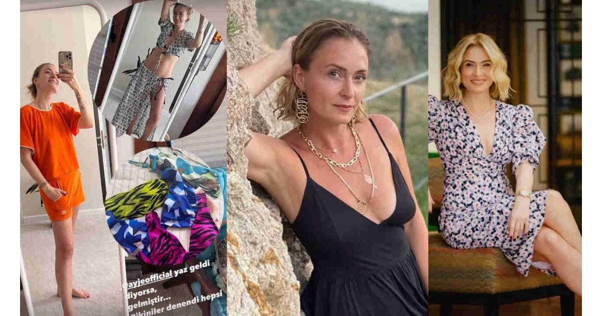 Ceyda Düvenci incecik oldu, bikini denedi: İşte zayıflama sırrı 