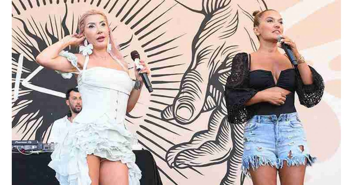 Demet ve Hande aynı sahnede 