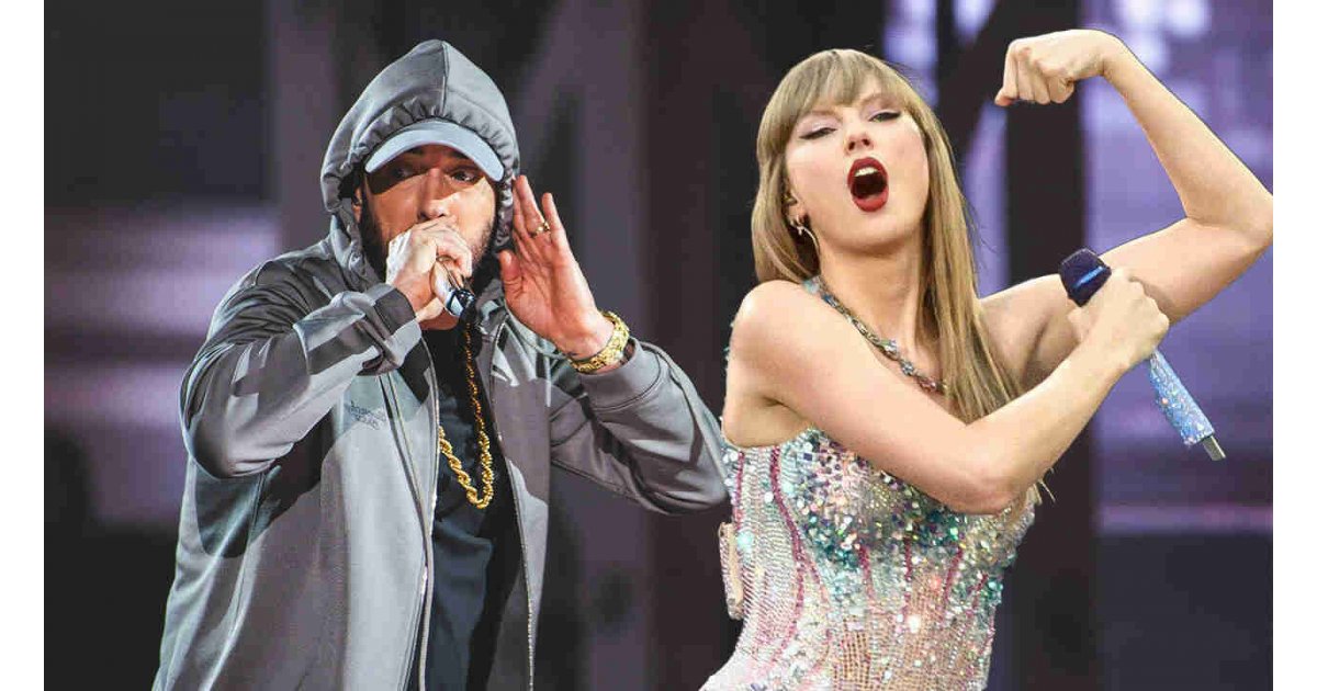 Eminem Taylor Swift’in tarihi saltanatını bitirdi 