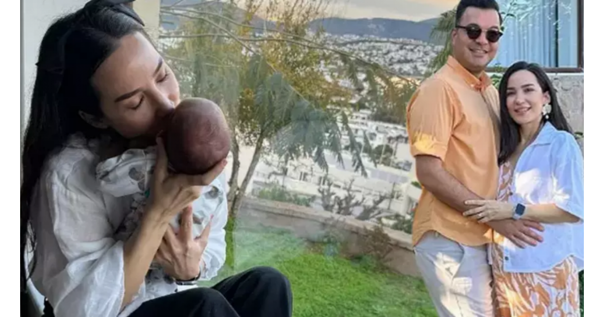 47 yaşında ikinci kez anne olmuştu: İpek Açar eşi Alper Kömürcü ve oğulları Ömer'den kötü haber