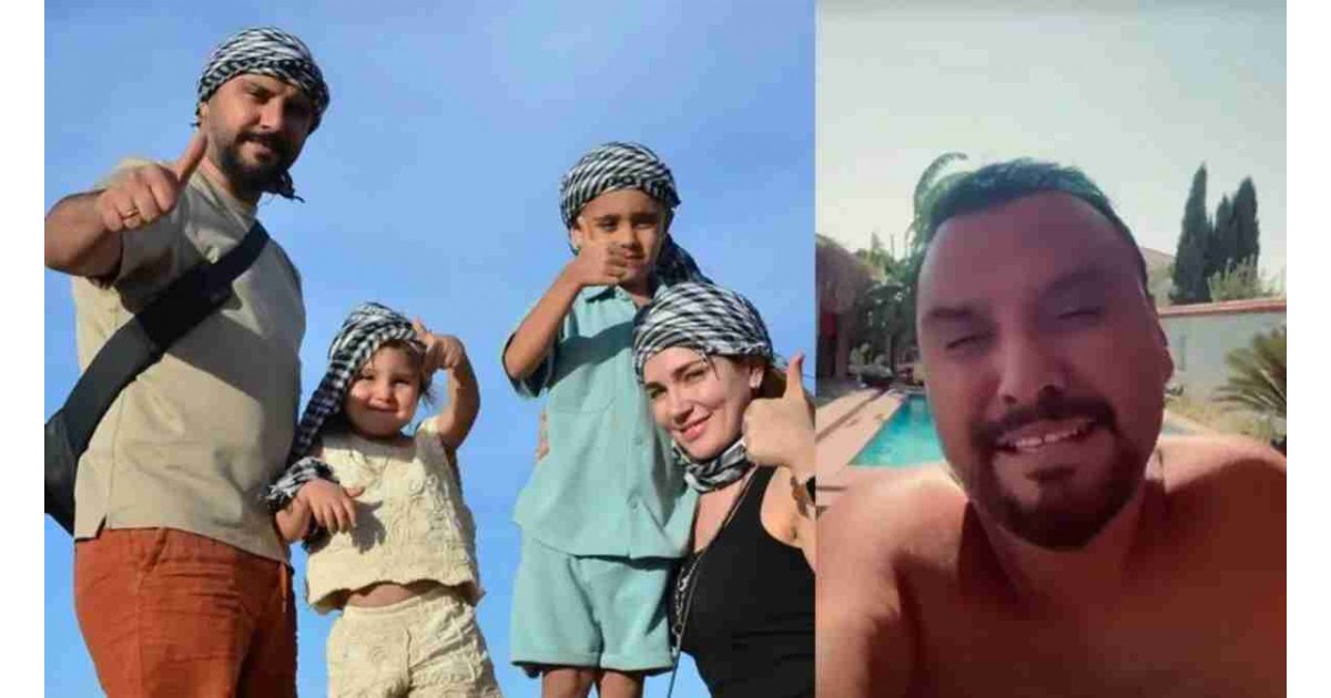 Alişan da akıma uydu! Eğlenceli havuz paylaşımı… 