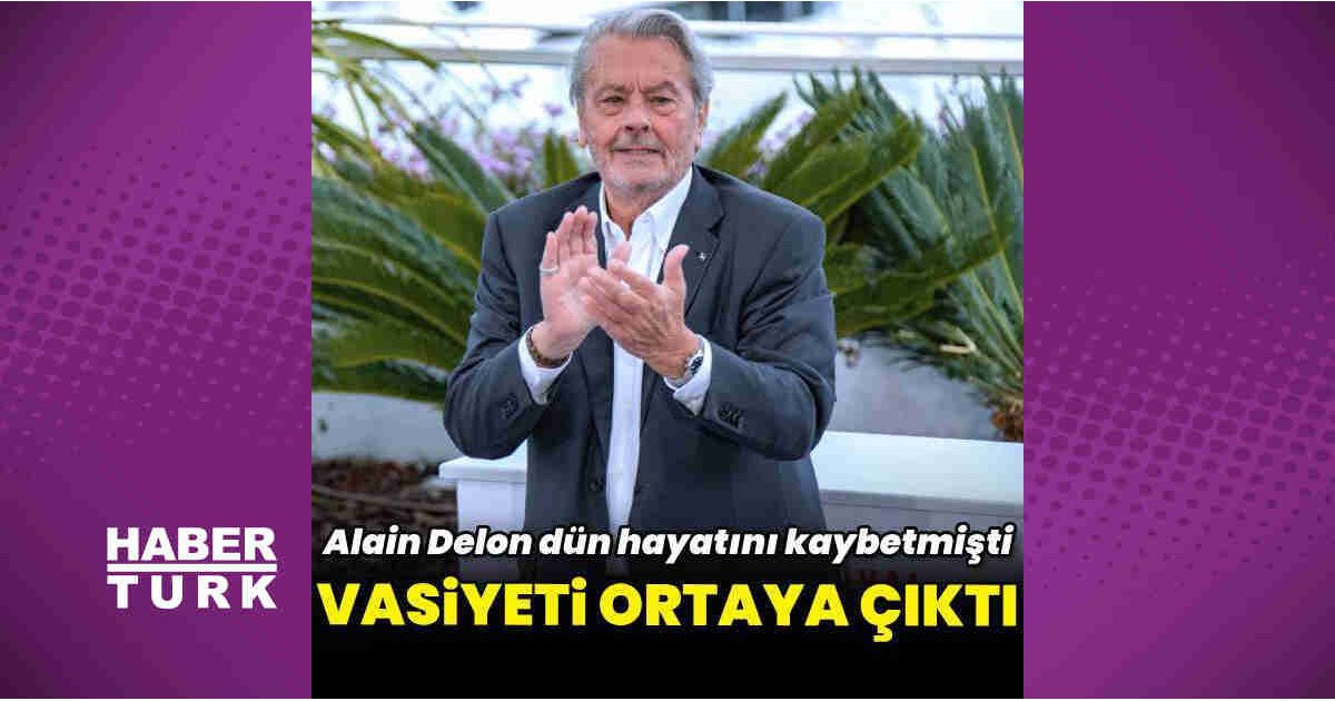 Alain Delon'un vasiyeti ortaya çıktı: Beni köpeklerimin yanına gömün
