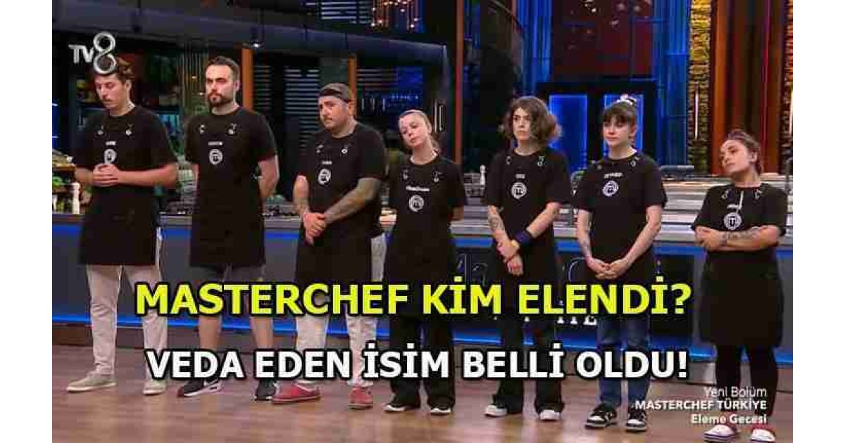 MASTERCHEF KİM ELENDİ? MasterChef'e bu hafta veda eden isim kim oldu? İşte MasterChef 18 Ağustos Pazar yarışmaya veda eden isim...