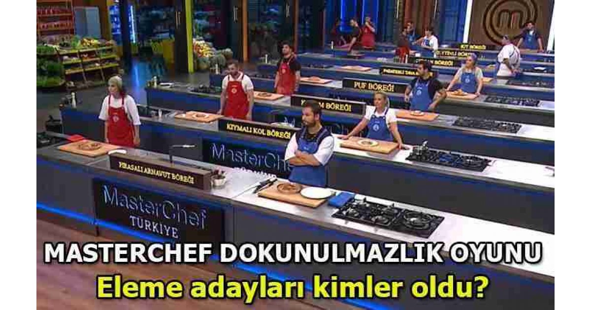 MasterChef dokunulmazlık oyununu kim kazandı? MasterChef eleme adayları kimler oldu? MasterChef dokunulmazlığı kim, hangi takım aldı?  