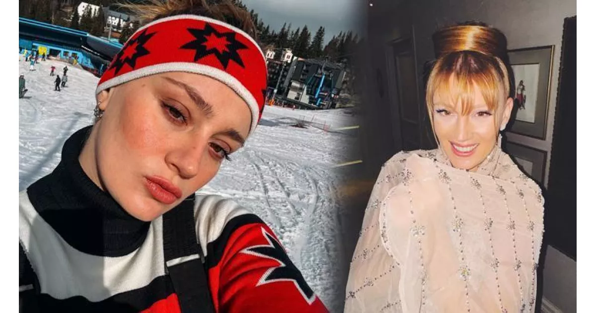 Gizem Karaca'dan karnı burnunda pozlar! 'Her şey çok şükür yolunda'