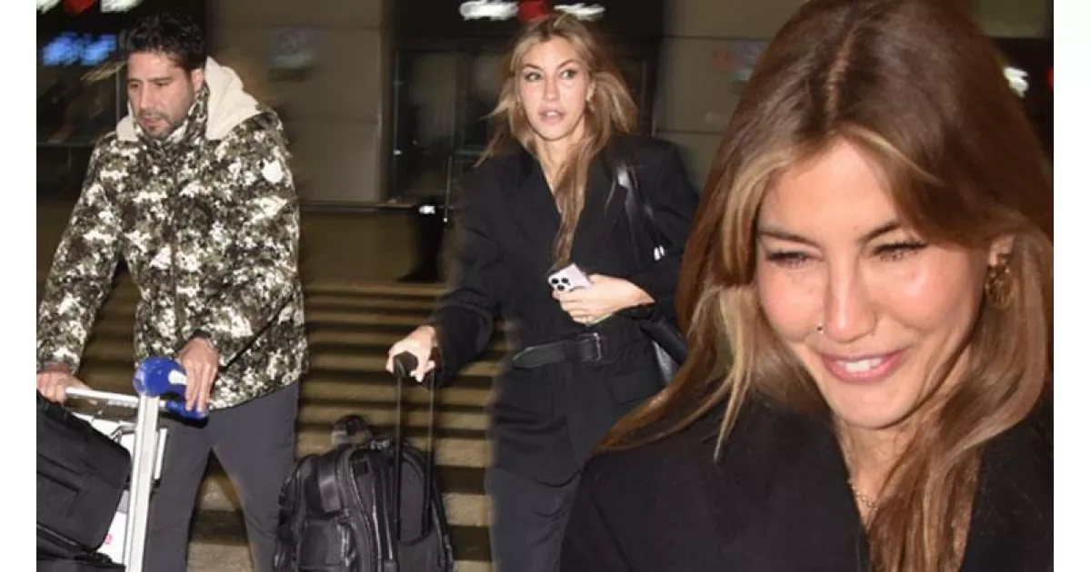 Çağla Şıkel ve sevgilisi Londra seyahatinden döndü