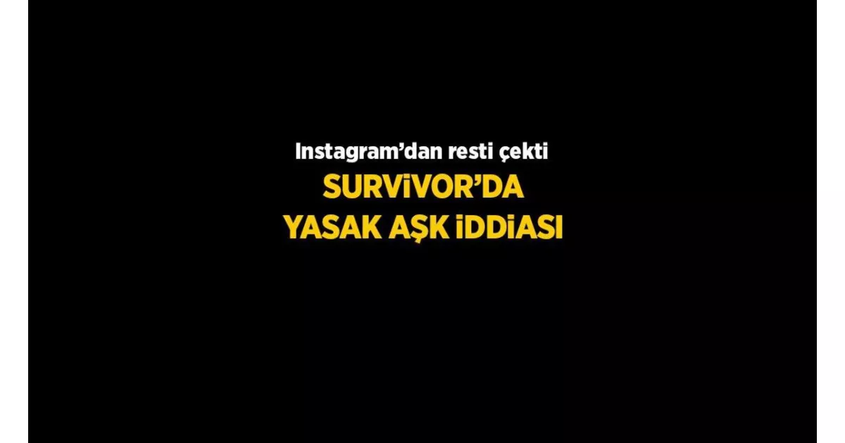 Survivor'da Yağmur Banda'nın aşk iddiasına yanıt verdi.
