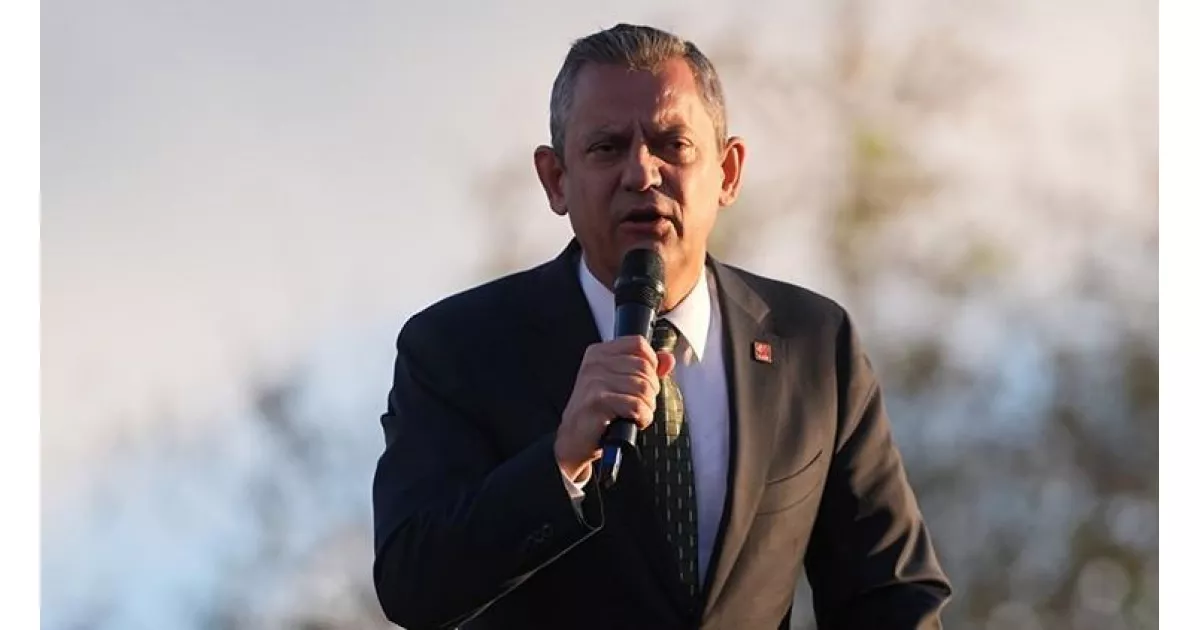 Antalya Cumhuriyet Başsavcılığı, CHP Genel Başkanı Özel hakkında resen soruşturma başlattı.