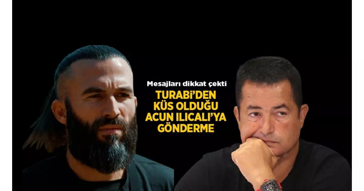 Turabi’den Acun Ilıcalı’ya ‘Yetenek Sizsiniz Türkiye’ göndermesi! Reyting rekorları kırar.