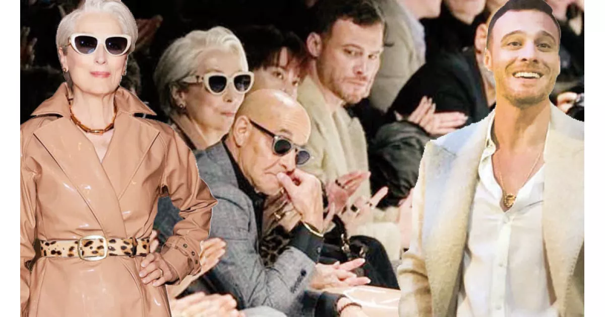 Kerem Bürsin, Meryl Streep ile yan yana aynı karede, birlikte izlediler.