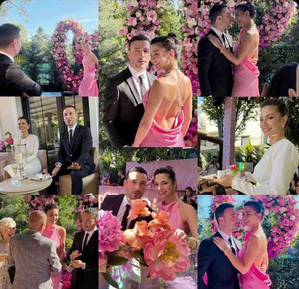 Demet Özdemir ve Oğuzhan Koç Nişanlandı