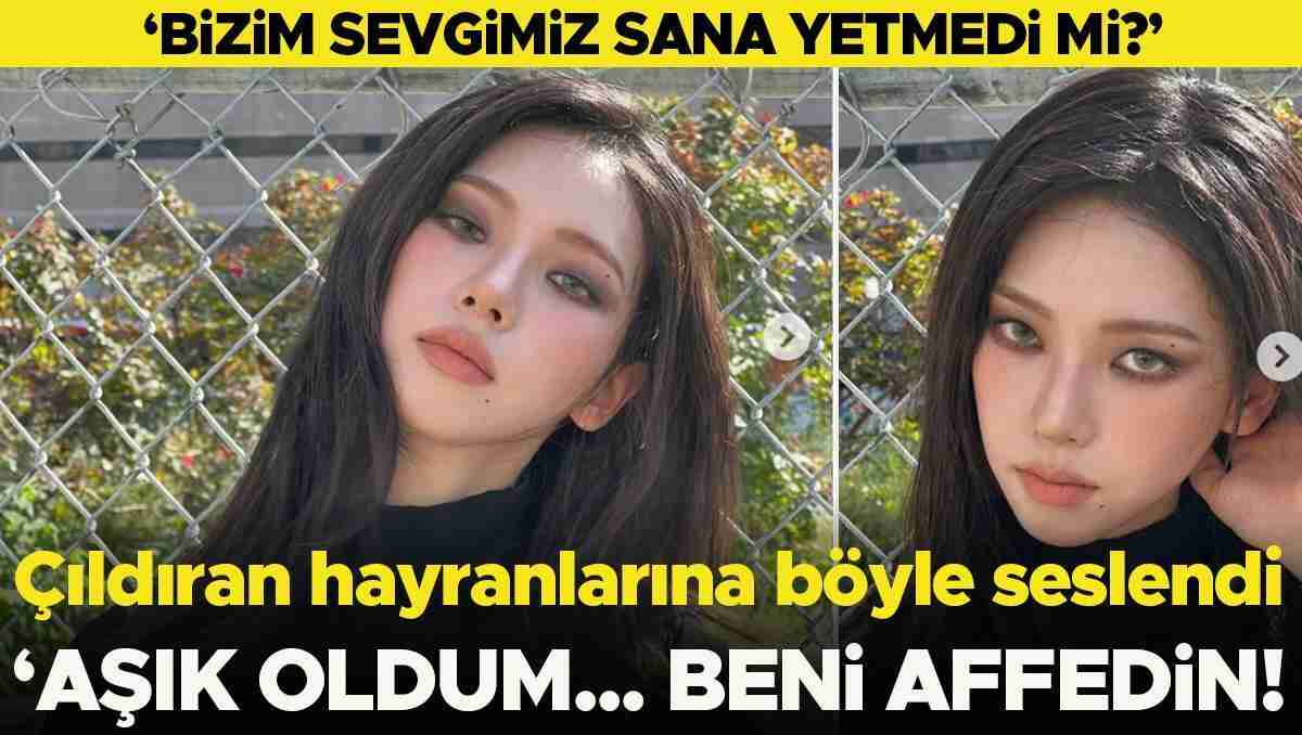 Genç şarkıcı çıldıran hayranlarından özür diledi: Aşık oldum, lütfen beni bağışlayın 