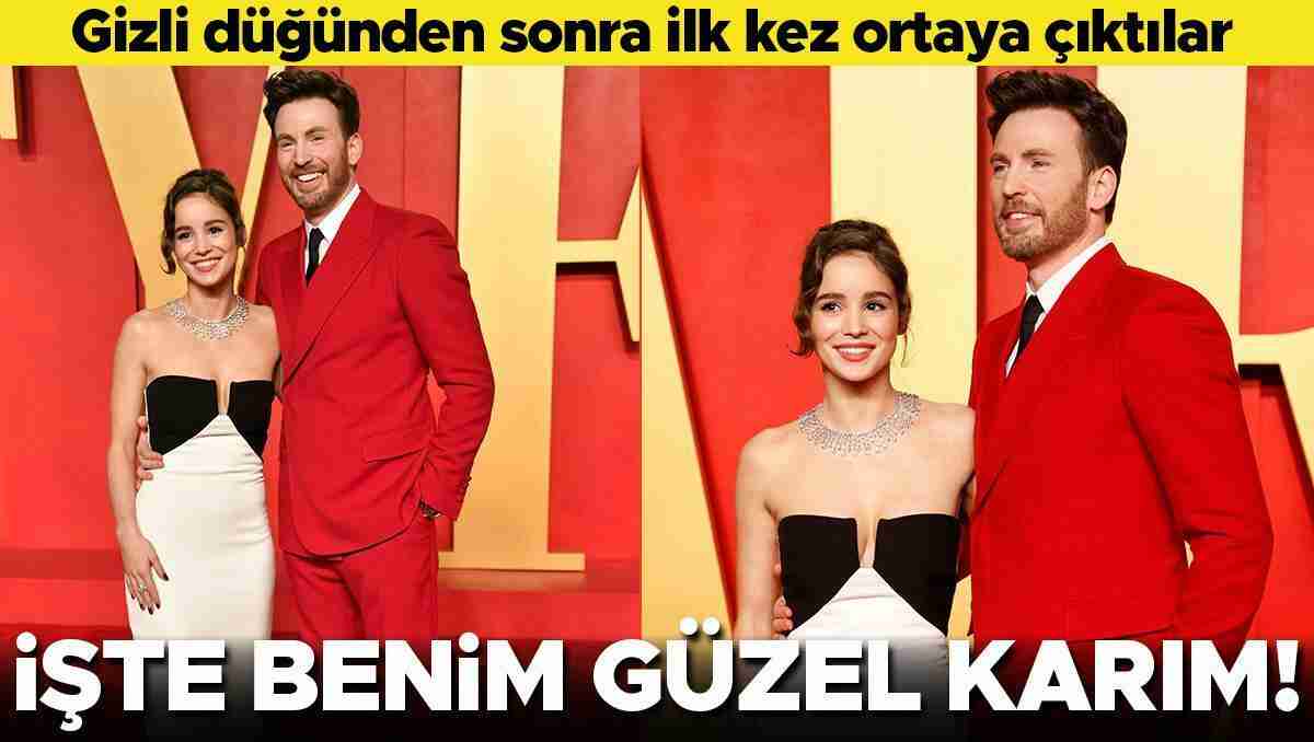 Gizlice evlenen ünlü çift sonunda ortaya çıktı: İşte benim güzel karım! 