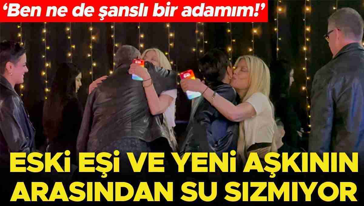 Eski karısı ve yeni sevgilisinin arasından su sızmıyor… 'Ben çok şanslı bir adamım' 