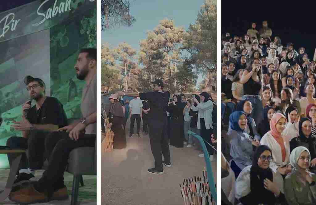 Doğu Demirkol Bilal Erdoğan’ın vakfı TÜGVA’nın dağ kampında 