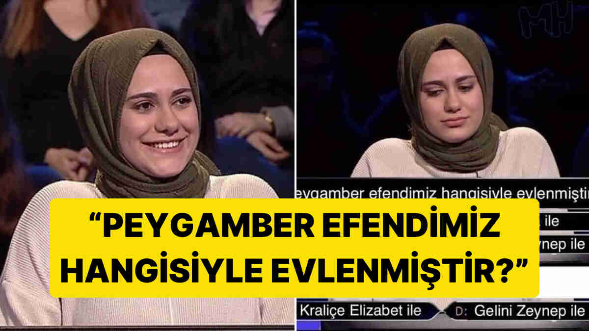 Kim Milyoner Olmak İster'e Katılan Başörtülü Yarışmacının Sorusunu Shop'la Değiştirdiler!