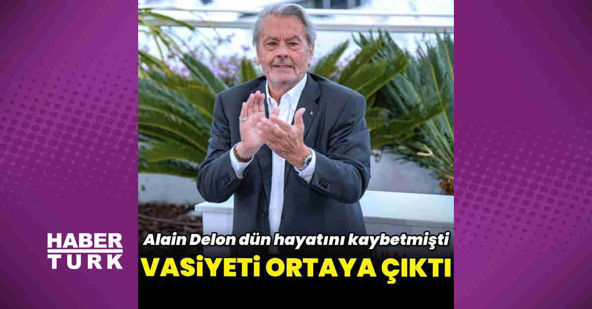 Alain Delon'un vasiyeti ortaya çıktı: Beni köpeklerimin yanına gömün