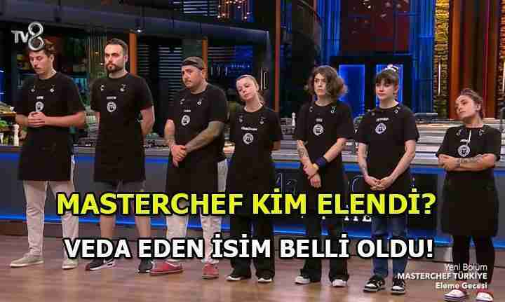 MASTERCHEF KİM ELENDİ? MasterChef'e bu hafta veda eden isim kim oldu? İşte MasterChef 18 Ağustos Pazar yarışmaya veda eden isim...