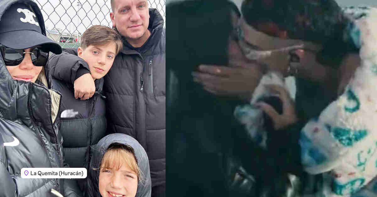 Wanda Nara eski eşi Maxi Lopez ile bir arada