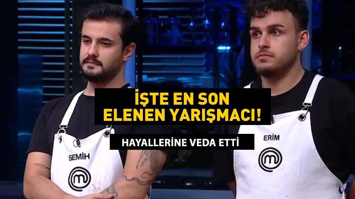 MasterChef'e 6. olarak veda etti! Erim MasterChef'ten elendi! 26 Aralık 2024 MasterChef'te yaşananlar!