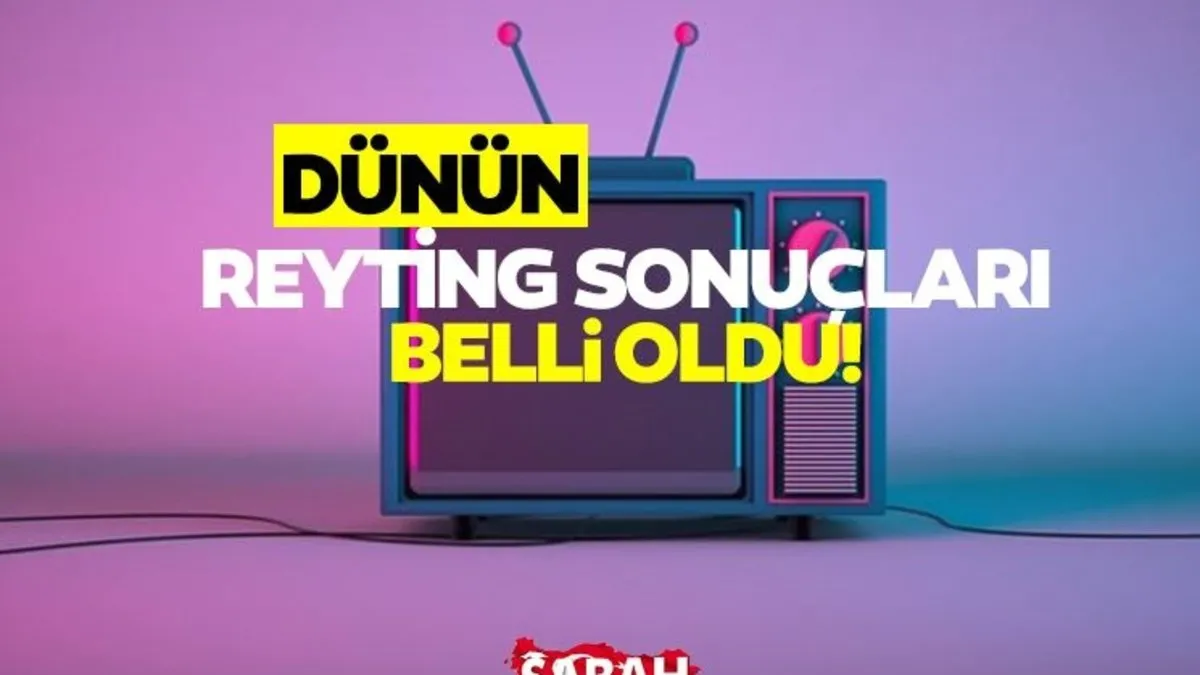 Dünkü reyting sonuçları açıklandı mı, birinci kim oldu? İşte 2 Şubat Pazar reyting sıralaması ile dünün galibi…