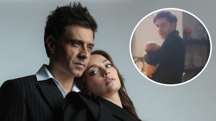 Cansel Elçin, oğlu Atlas ile yeni bir paylaşım yaptı ve ilk kez baba olmanın heyecanını yaşadı.
