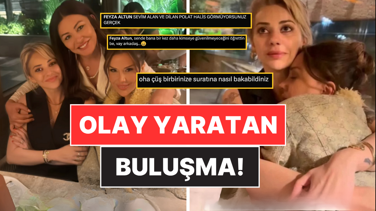 Feyza Altun ve Dilan Polat, şaşırtan barış kareleriyle dikkat çekti. Tepkiler üzerine buluşma nedenlerini açıkladılar!