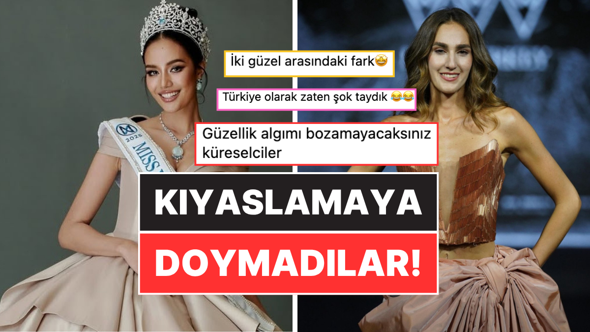 Taylandlı güzel Opal Suchata'nın taktığı taç, Miss World'de İdil Bilgen'in derece alamamasıyla gündem oldu!