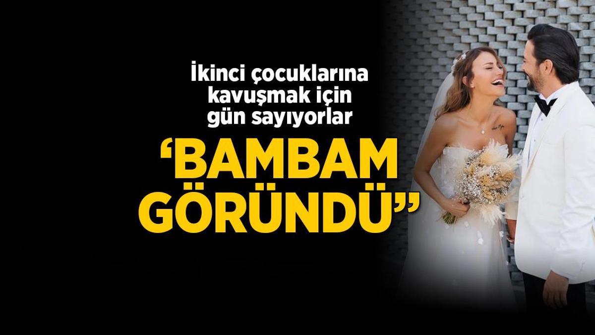 Ahmet Kural'ın eşi Çağla Gizem Kural, yeni hamilelik pozunu paylaştı! 'Bambam göründü' dedi.