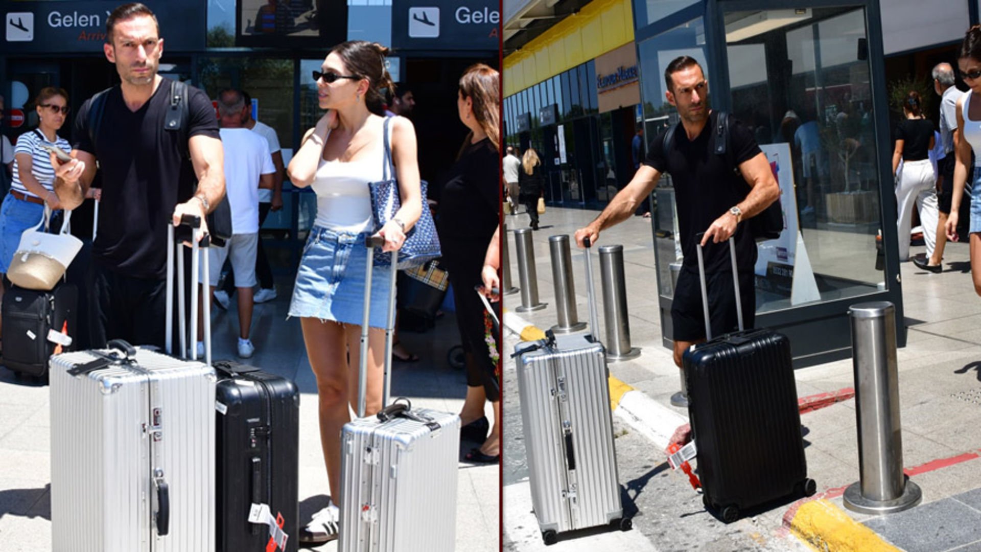 Yeni sevgilisiyle Bodrum'da romantik tatil keyfi yapıyorlar.