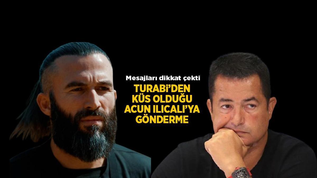 Turabi’den Acun Ilıcalı’ya ‘Yetenek Sizsiniz Türkiye’ göndermesi! Reyting rekorları kırar. Turabi’den Acun Ilıcalı’ya ‘Yetenek Sizsiniz Türkiye’ göndermesi! Reyting rekorları kırar.