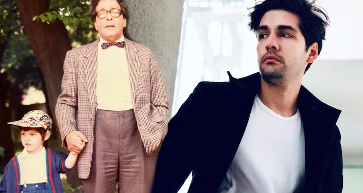 Gazanfer Özcan'ın oyuncu torunu Tarık Ündüz baba oldu, ilk çocuklarına Aslan adını verdi.