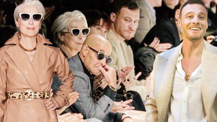 Kerem Bürsin, Meryl Streep ile yan yana aynı karede, birlikte izlediler.