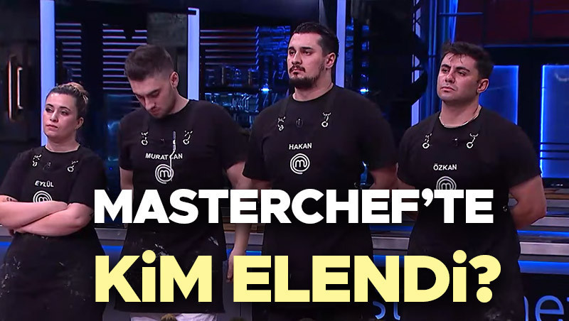 MasterChef'te 19 Kasım eleme gecesinde elenen yarışmacı belli oldu. Şeflerin kararı sonrası gözyaşları sel oldu. Eylül mü, Murat Can mı elendi?