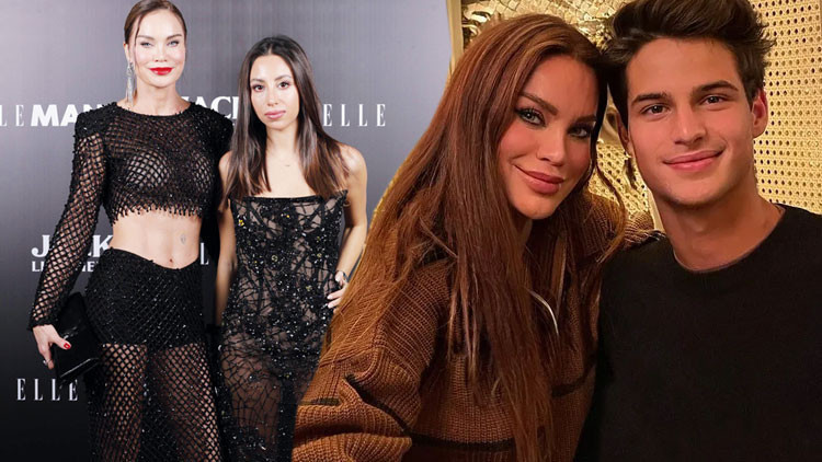 Ebru Şallı, müstakbel gelini Laçin Terlemez ile yılbaşı partisinde şıklıklarıyla dikkat çekti. Aralarındaki uyum gözlerden kaçmadı.