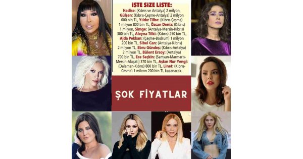 Ünlülerin Bayram Programları için Alacakları Ücret Dudak Uçuklattı!