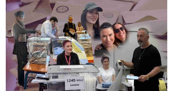 Ünlüler sandık başında... Candan Erçetin sandık görevlisi oldu... Cem Yılmaz'ın esprisi kahkahaya boğdu Ünlüler sandık başında... Candan Erçetin sandık görevlisi oldu... Cem Yılmaz'ın esprisi kahkahaya boğdu