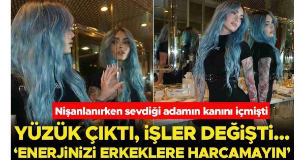 Sevgilisiyle birbirlerinin kanını içmişlerdi… Nişanı attı, her şeyi unuttu: Enerjinizi erkeklere harcamayın Sevgilisiyle birbirlerinin kanını içmişlerdi… Nişanı attı, her şeyi unuttu: Enerjinizi erkeklere harcamayın