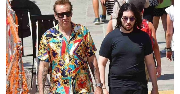 Nicolas Cage'den renkli İtalya çıkarması Nicolas Cage'den renkli İtalya çıkarması