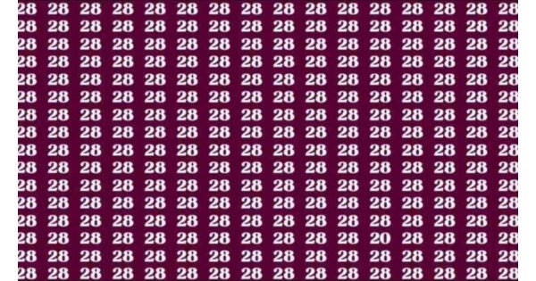 Resimdeki farklı sayıyı 5 saniyede bulanların IQ'su 130 üzeri çıkıyor! Süre başladı... Resimdeki farklı sayıyı 5 saniyede bulanların IQ'su 130 üzeri çıkıyor! Süre başladı...