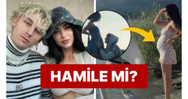 Machine Gun Kelly'nin Klibinde Karnı Burnunda Kamera Karşısına Geçen Megan Fox 'Yine mi Hamile?' Dedirtti Machine Gun Kelly'nin Klibinde Karnı Burnunda Kamera Karşısına Geçen Megan Fox 'Yine mi Hamile?' Dedirtti