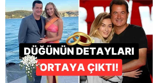 Yılın Düğününden Detaylar Geliyor: Acun Ilıcalı ve Çağla Altunkaya’nın Evleneceği Tarih ve Mekan Belli Oldu! Yılın Düğününden Detaylar Geliyor: Acun Ilıcalı ve Çağla Altunkaya’nın Evleneceği Tarih ve Mekan Belli Oldu!